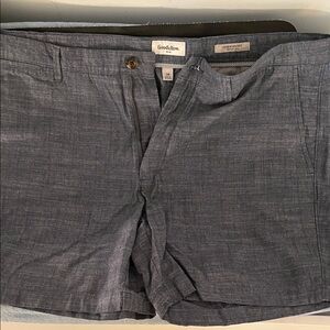 Goodfellow & Co Men's Slate Blue Flat Front Shorts